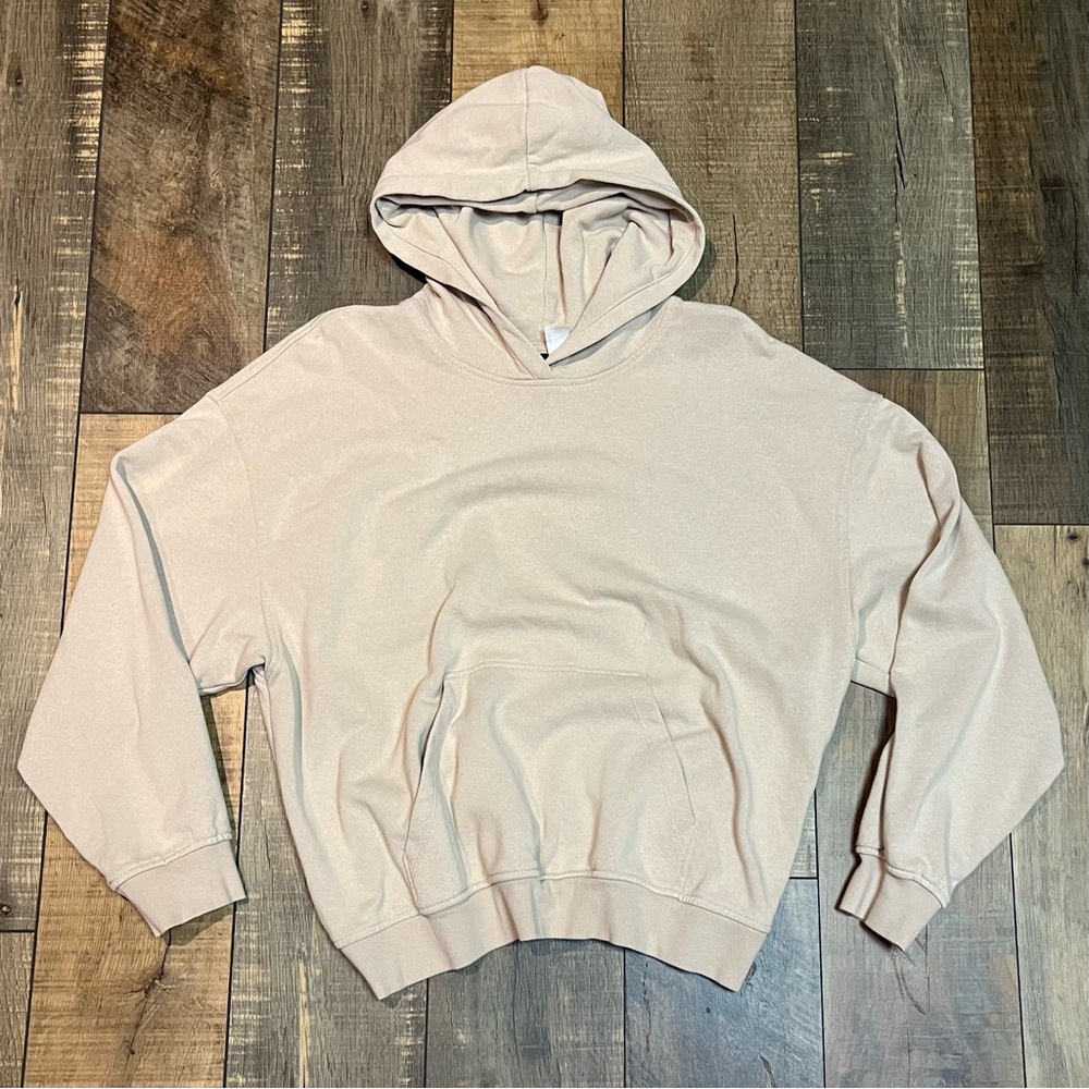 H&M Tan Oversized Hoodie